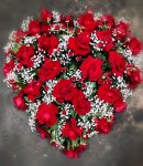 Cuore di rose Rosse