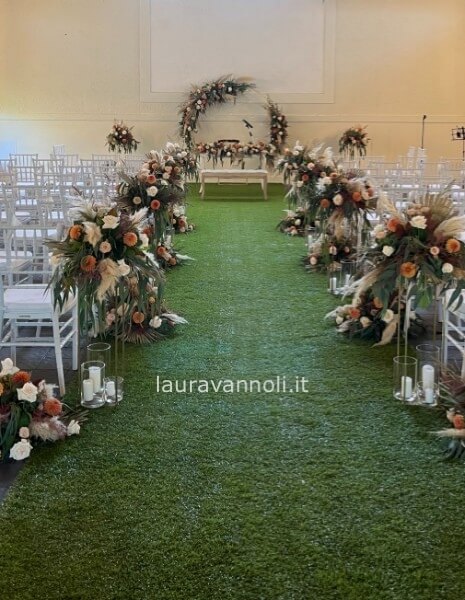 Allestimento Cascina Casale 500 Pomezia