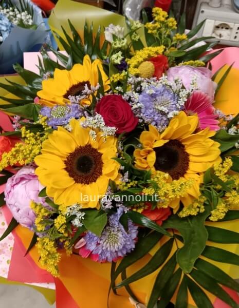 Bouquet Luglio (colorato, vivace)