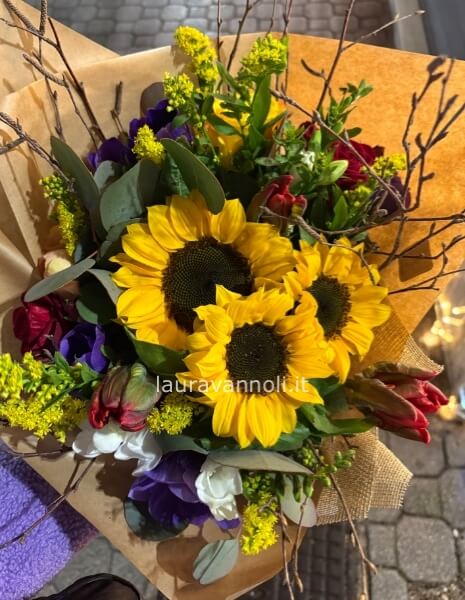 Bouquet stile "natural"