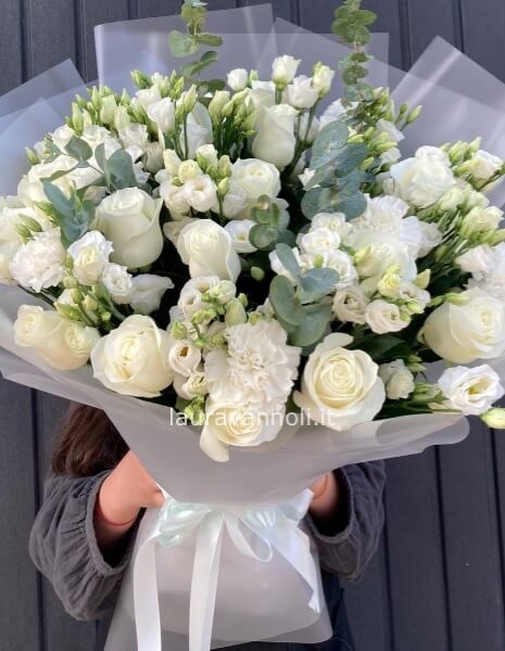 Bouquet omaggio per nozze d´argento